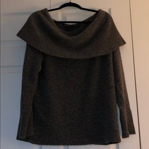Banana Republic Off the Shoulder Sweater XL
